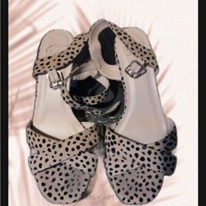 Leopard Print Women's Sandals